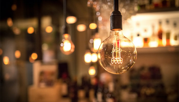 ampoules LED au style vintage